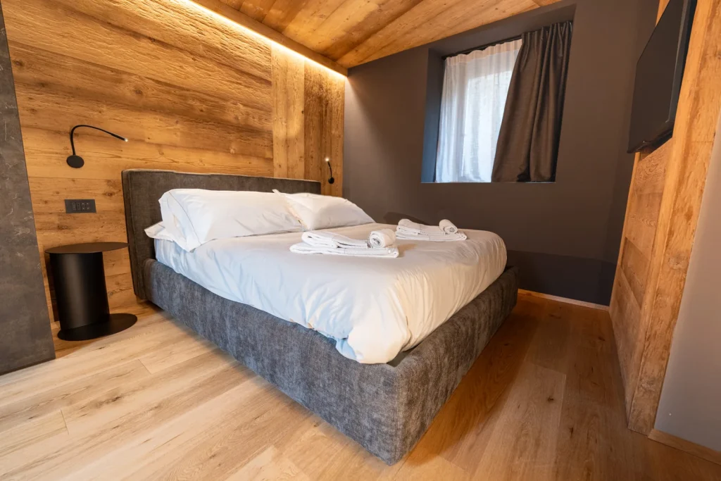 Letto del Cottage Bilocale al Fiume